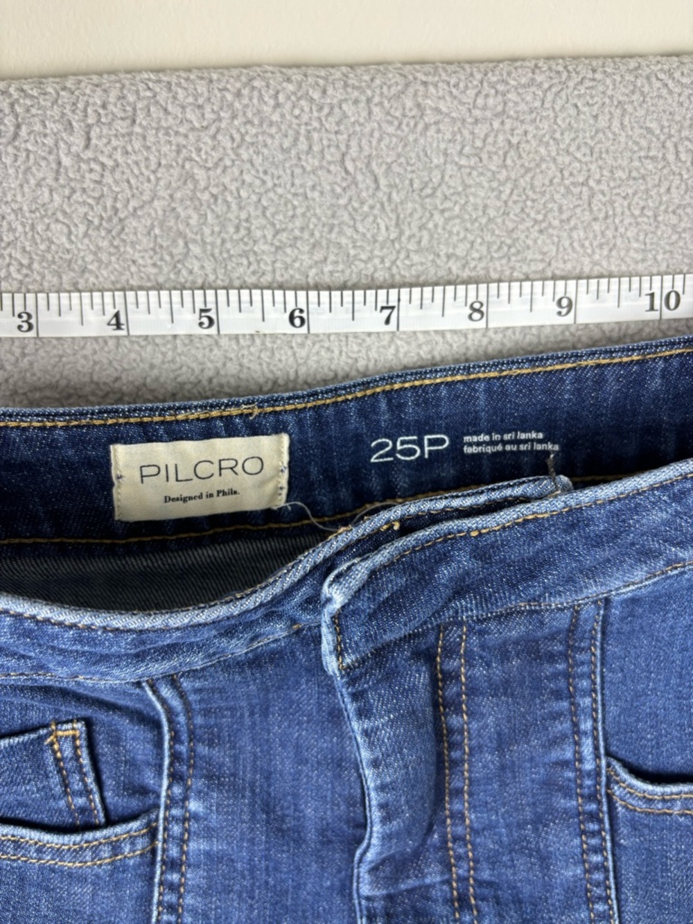 The Emory Pleated High-Rise Wide-Leg Jeans by  Anthropologie Pilcro - Picture 6 of 10